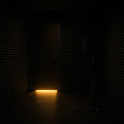Empty booth, waiting